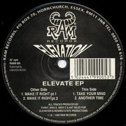 Elevation - Elevate EP (RAM Records RAMM005, 1993) :   
