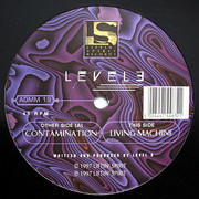 Level 3 - Contamination / Living Machine (Liftin' Spirit Records ADMM19, 1997) :   