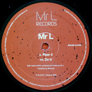 Mr. L - Piper 3 / Do U (Mr. L Records MRL005, 2006) :   