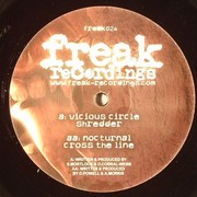 various artists - Cross The Line / Shredder (Freak Recordings FREAK024, 2007) :   