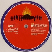 Amit - Village Folk / Lost Voices (Commercial Suicide SUICIDE017, 2004) :   