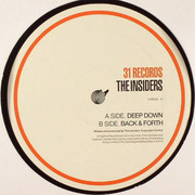 The Insiders - Deep Down / Back & Forth (31 Records 31R029, 2005) : посмотреть обложки диска