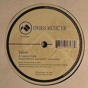 Sabre - Love Is Gone (Kryptic Minds & Leon Switch remix) / Polski Produckt (Osiris Music OSMUK004, 2008) :   