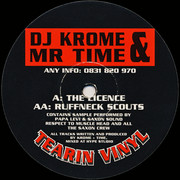 DJ Krome & Mr Time - The Licence / Ruffneck Scouts (Tearin Vinyl TVR02, 1994) :   