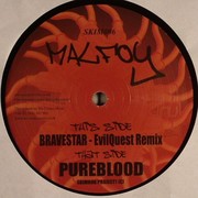 Malfoy - Pureblood / Bravestar (Evilquest remix) (Skimrok Recordings SKIM006, 2008) :   