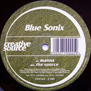 Blue Sonix - Manna / The Source (Creative Source CRSE025, 1999) :   