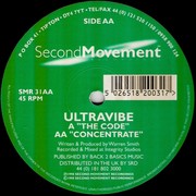 Ultravibe - The Code / Concentrate (Second Movement SMR31, 1998) :   