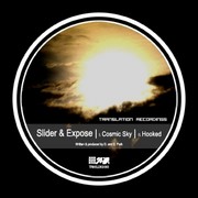 Slider & Expose - Cosmic Sky / Hooked (Translation Recordings TRNSLDIGI003, 2009) :   