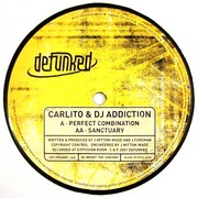Carlito & DJ Addiction - Perfect Combination / Sanctuary (Defunked DFUNKD005, 2001) :   