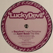 various artists - Forget Tomorrow / The Wire (Lucky Devil Recordings LUCKYDEVIL4, 2008) :   