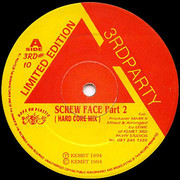 Brainkillers - Screwface (Remixes) (3rd Party 3RD10, 1994) :   