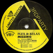 Missing - Flex & Relax / Back To Consciousness (3rd Party 3RD11, 1994) :   