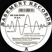 Basement Phil & The Engineers - We Can Rock It EP (Basement Records BRSS009, 1992) :   