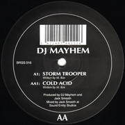 DJ Mayhem - Storm Trooper / Cold Acid (Basement Records BRSS016, 1992) :   