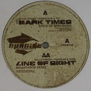 various artists - Dark Times / Line Of Sight (Cyanide Recordings CYAN033, 2010) :   