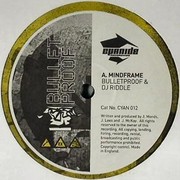 Bulletproof & DJ Riddle - Mindframe / Hit Me (Cyanide Recordings CYAN012, 2004) :   