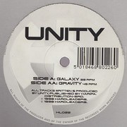 Unity - Galaxy / Gravity (Hardleaders HL022, 1998) :   