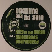 Deekline & Ed Solo - King Of The Bongo / Stickybuds Guaranteed (Jungle Cakes JC007, 2011) :   