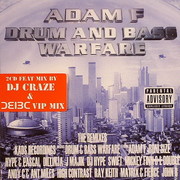 Adam F - Drum And Bass Warfare (Kaos Recordings KAOS001CD, System Recordings SYS1012-2, 2003) :   