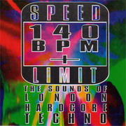 various artists - Speed Limit 140 BPM+: The Sounds Of London Hardcore Techno (Moonshine M50082-2, 1993) :   