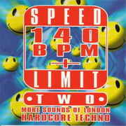 various artists - Speed Limit 140 BPM+ Two: More Sounds Of London Hardcore Techno (Moonshine M50084-2, 1993) :   