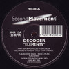 Decoder - Elements / Sub Osc (Second Movement SMR23, 1996, vinyl 12'')