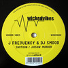 J Frequency & DJ Smood - Shotgun / Jigsaw Murder (Wicked Vibes WICKED003, 2009, vinyl 12'')