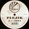 Plejik - Coma / Razorblade Nightmare (Outbreak Records OUTBLTD023, 2005, vinyl 12'')