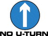 No U-Turn logo